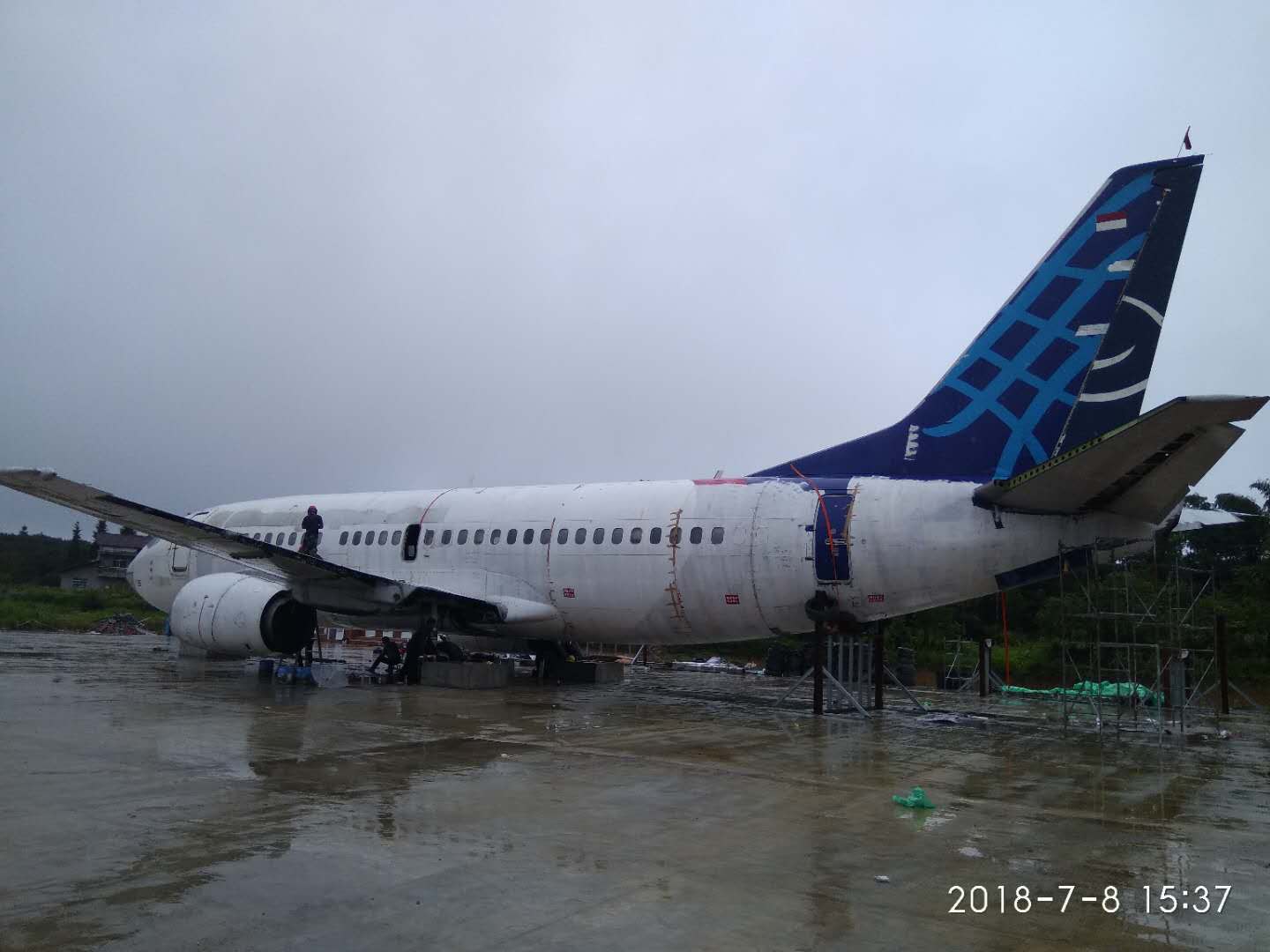 交付某科普基地737